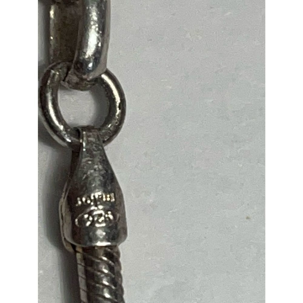 Sterling silver southwestern choker - Picture 3 of 5